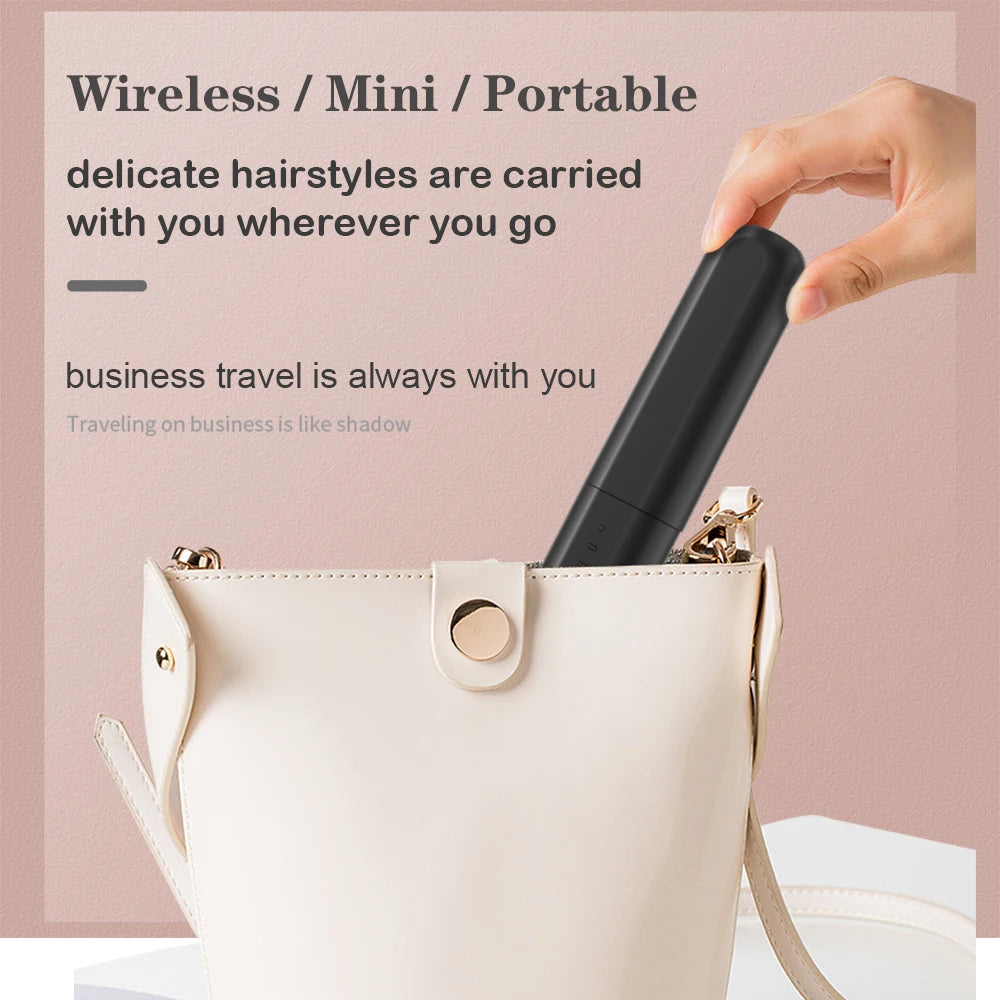 Peigne chauffant lisseur Brosse à lisser sans fil Brosse à lisser chauffante multifonctionnelle Peigne électrique chauffant pour cheveux Professionnel