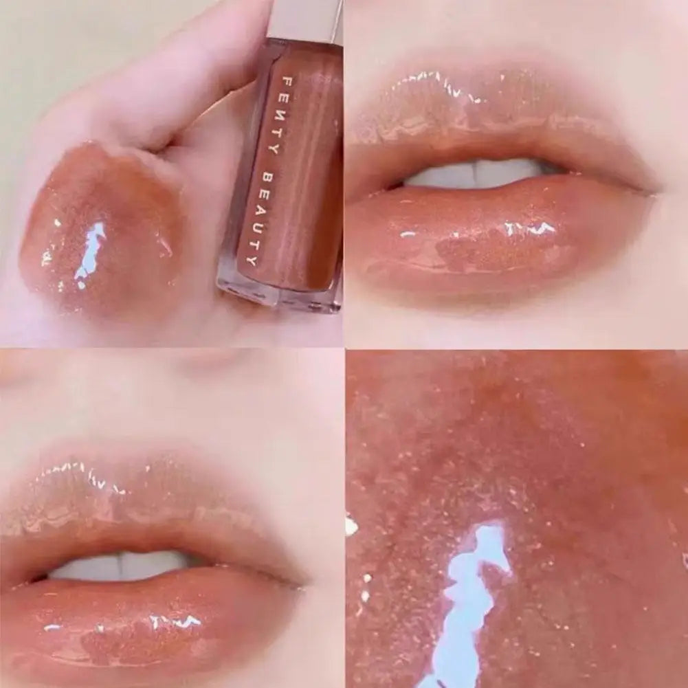 Fenty Beauty 9 couleurs brillant à lèvres liquide imperméable à l'eau rouge à lèvres nu rose brillant à lèvres maquillage brillant à lèvres cosmétiques rouge à lèvres taches