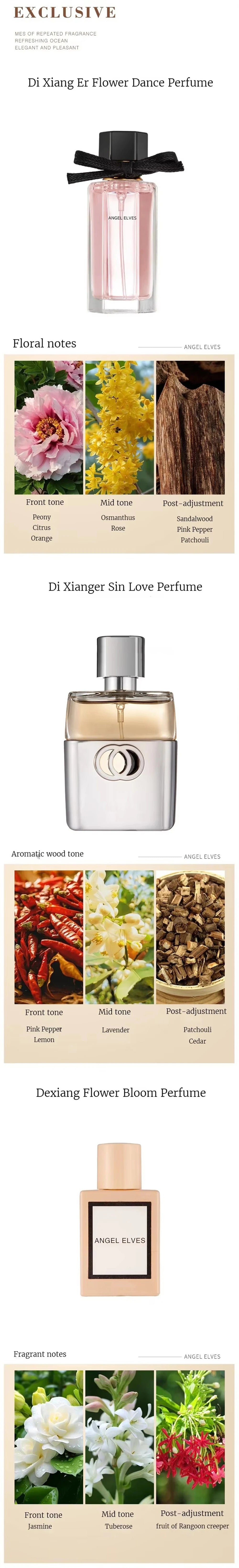 Parfum Original De haute qualité pour femmes, Spray De parfum Floral, parfums féminins, 120ml, dухи жletiе, boîte-cadeau, ensemble De 4 pièces