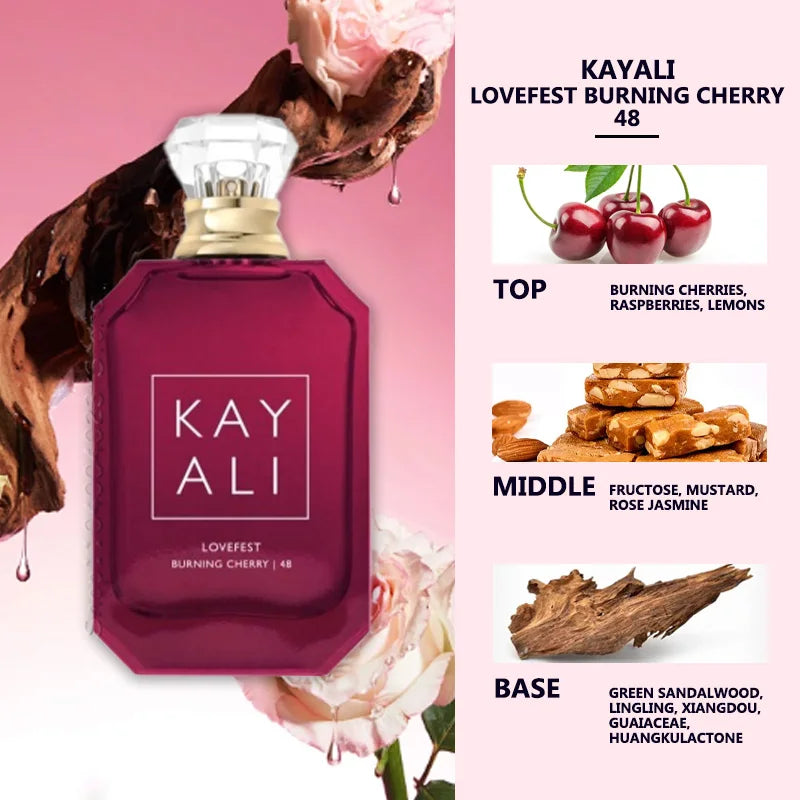 KAYALI EDP – Spray Intense, 100ML, parfums irrésistibles, avec Floral fruité douce, parfum chaud Woody, parfum de marque pour unisexe