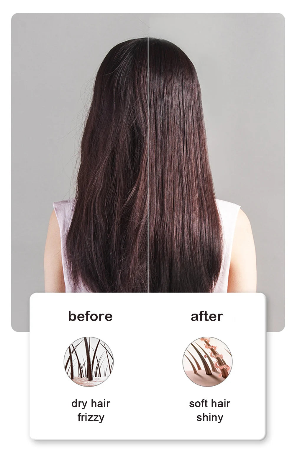 Peigne chauffant lisseur Brosse à lisser sans fil Brosse à lisser chauffante multifonctionnelle Peigne électrique chauffant pour cheveux Professionnel