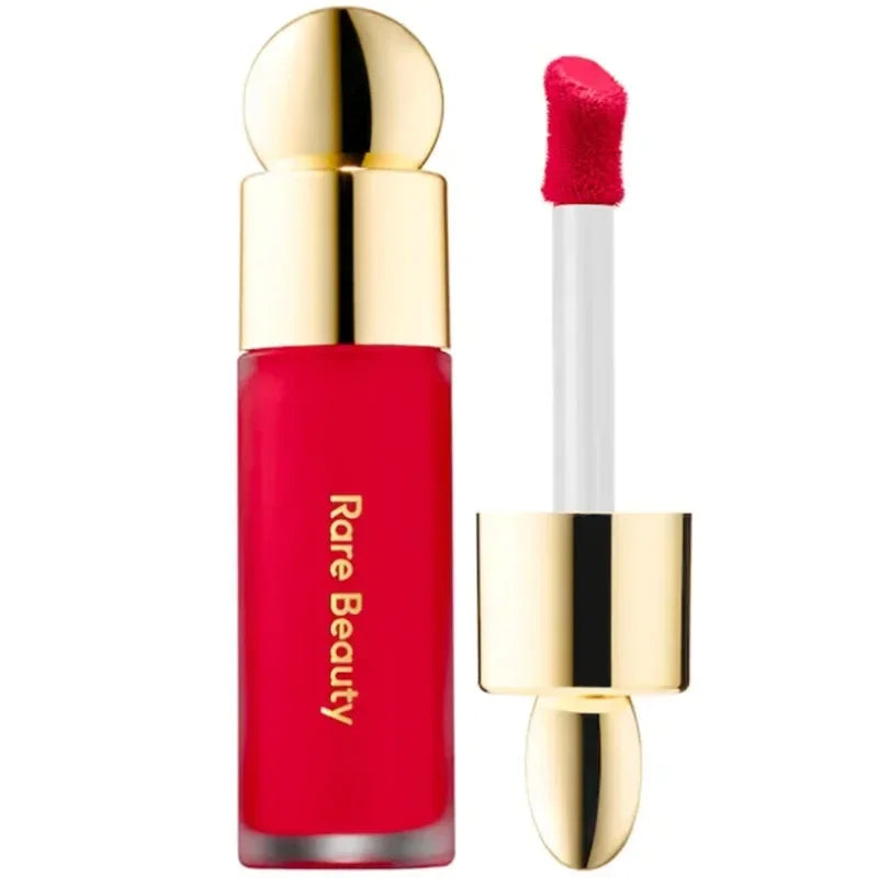 Mode d'hiver vente chaude Rare beauté Rouge à lèvres teinté huile pour les lèvres tache brillant à lèvres heureux liquide Rouge croire fard à joues maquillage cosmétiques