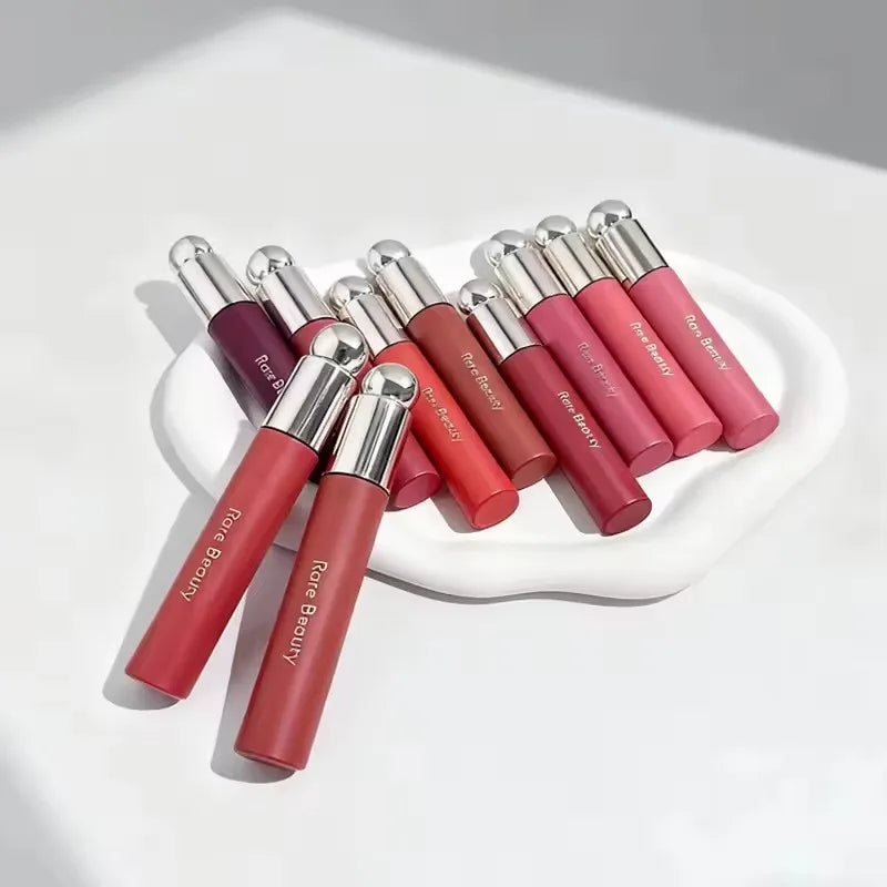 Mode d'hiver vente chaude Rare beauté Rouge à lèvres teinté huile pour les lèvres tache brillant à lèvres heureux liquide Rouge croire fard à joues maquillage cosmétiques