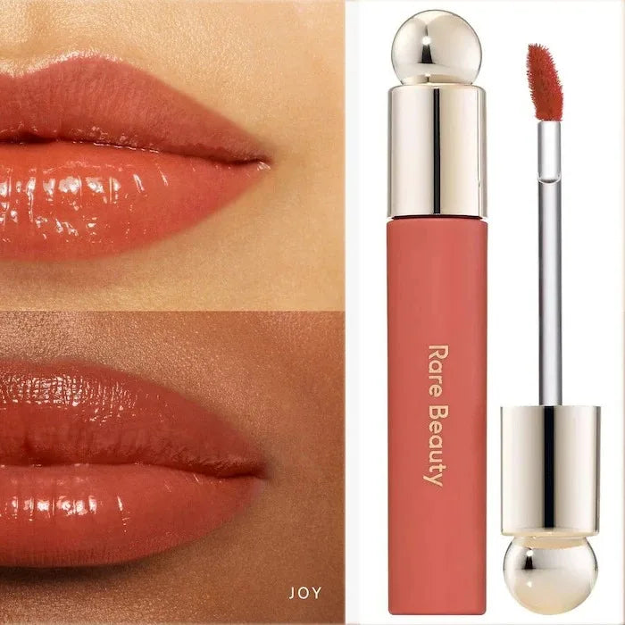 Mode d'hiver vente chaude Rare beauté Rouge à lèvres teinté huile pour les lèvres tache brillant à lèvres heureux liquide Rouge croire fard à joues maquillage cosmétiques