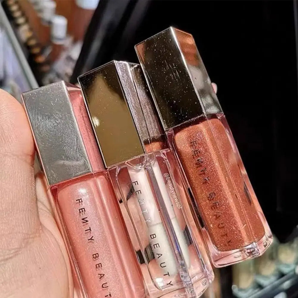 Fenty Beauty 9 couleurs brillant à lèvres liquide imperméable à l'eau rouge à lèvres nu rose brillant à lèvres maquillage brillant à lèvres cosmétiques rouge à lèvres taches