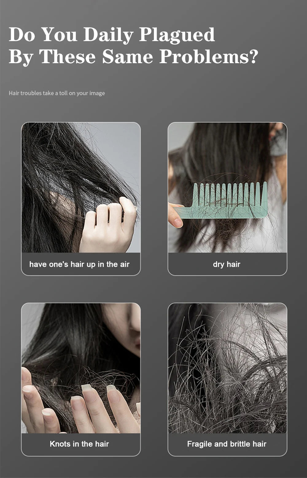 Peigne chauffant lisseur Brosse à lisser sans fil Brosse à lisser chauffante multifonctionnelle Peigne électrique chauffant pour cheveux Professionnel