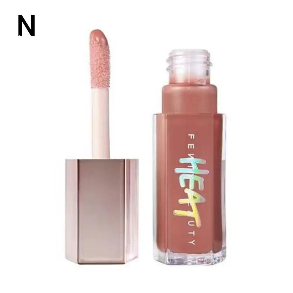 Fenty Beauty 9 couleurs brillant à lèvres liquide imperméable à l'eau rouge à lèvres nu rose brillant à lèvres maquillage brillant à lèvres cosmétiques rouge à lèvres taches