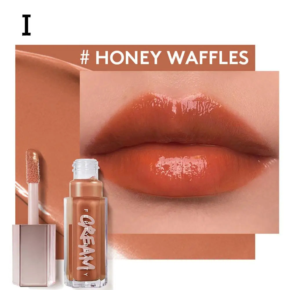 Fenty Beauty 9 couleurs brillant à lèvres liquide imperméable à l'eau rouge à lèvres nu rose brillant à lèvres maquillage brillant à lèvres cosmétiques rouge à lèvres taches