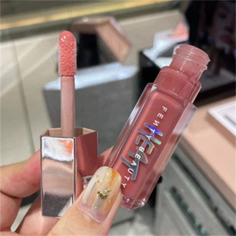 Fenty Beauty 9 couleurs brillant à lèvres liquide imperméable à l'eau rouge à lèvres nu rose brillant à lèvres maquillage brillant à lèvres cosmétiques rouge à lèvres taches