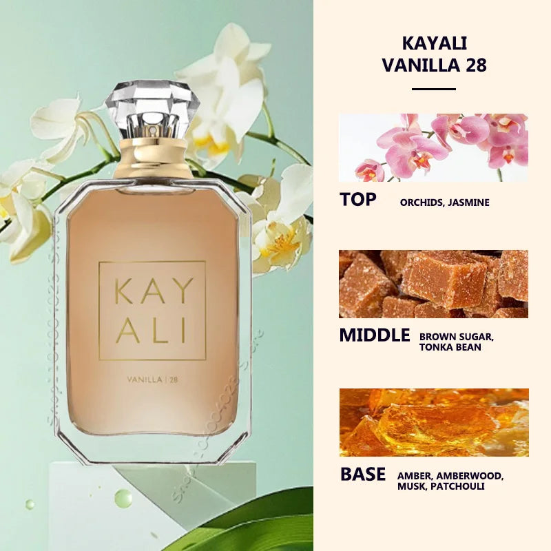KAYALI EDP – Spray Intense, 100ML, parfums irrésistibles, avec Floral fruité douce, parfum chaud Woody, parfum de marque pour unisexe