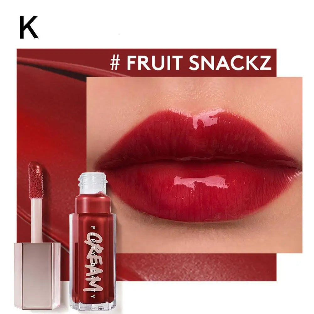 Fenty Beauty 9 couleurs brillant à lèvres liquide imperméable à l'eau rouge à lèvres nu rose brillant à lèvres maquillage brillant à lèvres cosmétiques rouge à lèvres taches